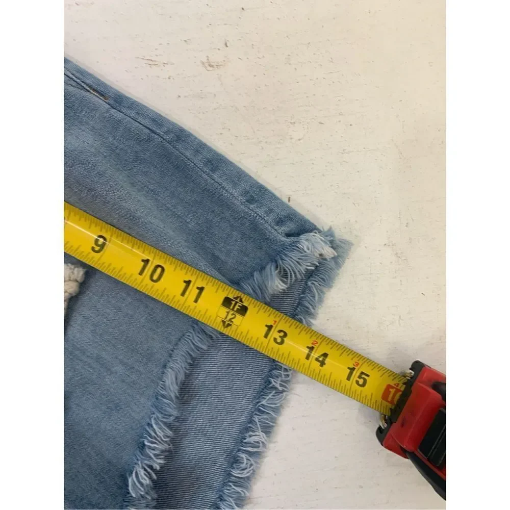 Aerie Denim Distressed Shorts Size XS